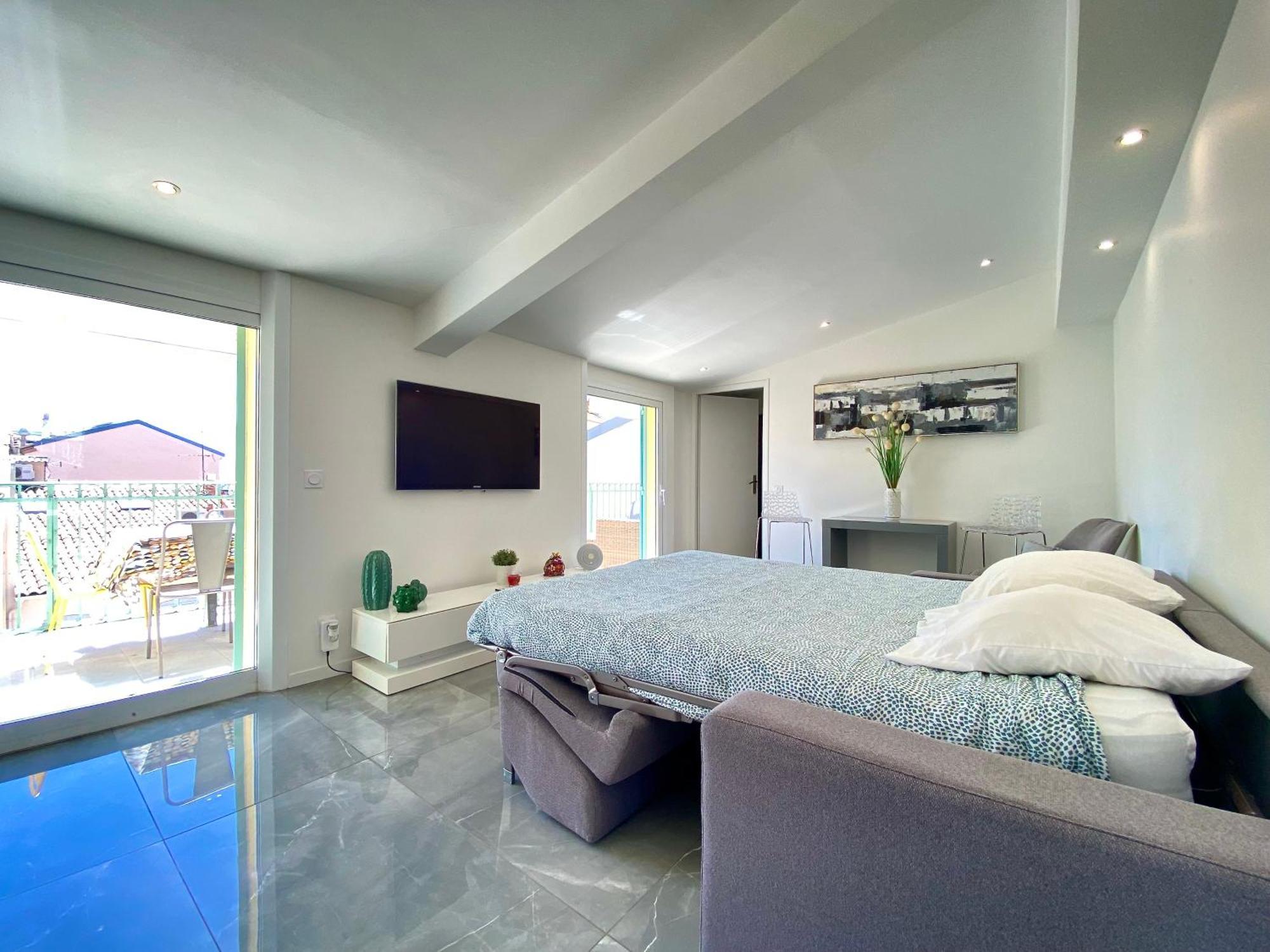 Luxury "Les Toits Du Soleil" - Magnifique Appartement Avec Terrasses Et Jacuzzi - Centre De Cannes - By Scls Locations المظهر الخارجي الصورة
